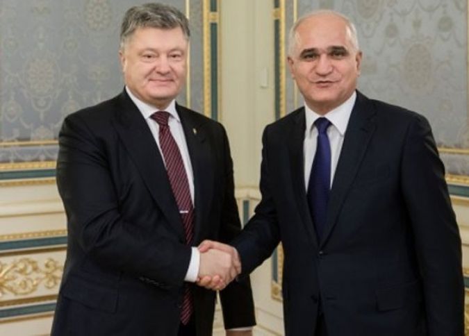 Şahin Mustafayev Ukrayna prezidenti ilə gəmi və təyyarəqayırma layihələrini müzakirə edib