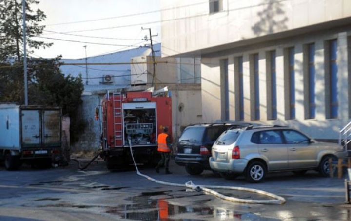 "Gazelli Group"dakı yanğında 10 nəfər tüstüdən zəhərlənib