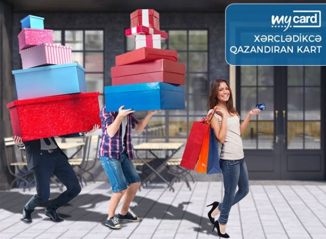 Xərclədikcə qazandıran kart!