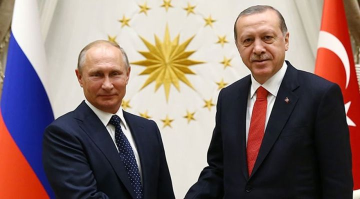 Ərdoğan və Putin arasında telefon danışığı olub