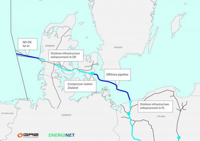 Baltik dənizinin dibi ilə qaz kəməri çəkiləcək