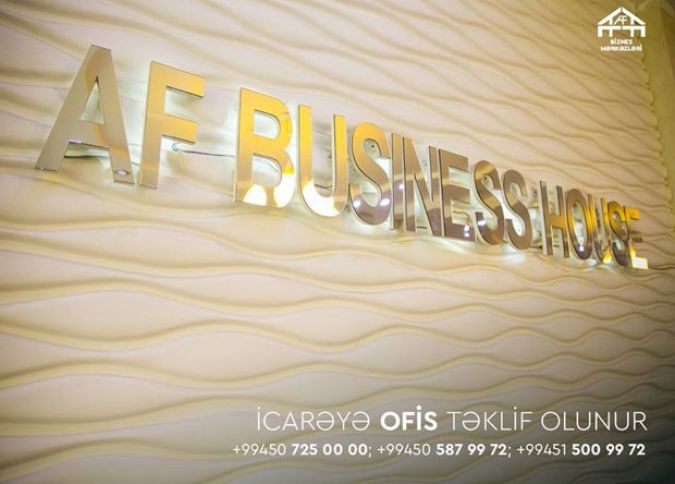 AF Biznes Mərkəzləri icarəyə ofislər təklif edir