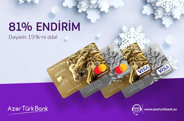 Ödəniş kartları üzrə Yeni il kampaniyası