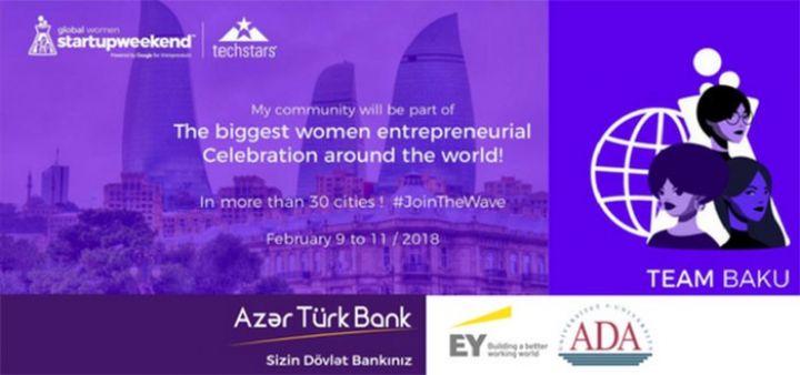 Bakıda qadınlar arasında ilk dəfə Startup yarışı keçiriləcək