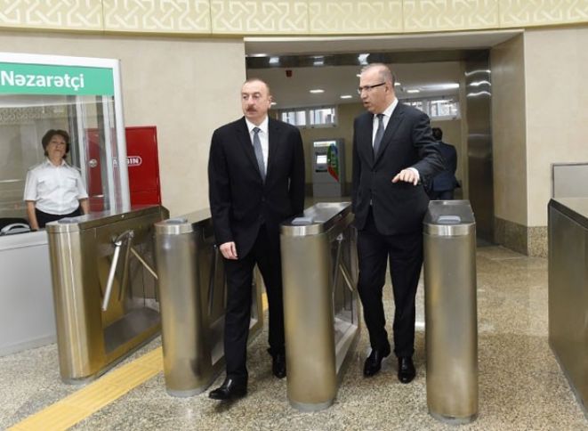 Təmirdən sonra istifadəyə verildi - PREZİDENT TANIŞ OLDU