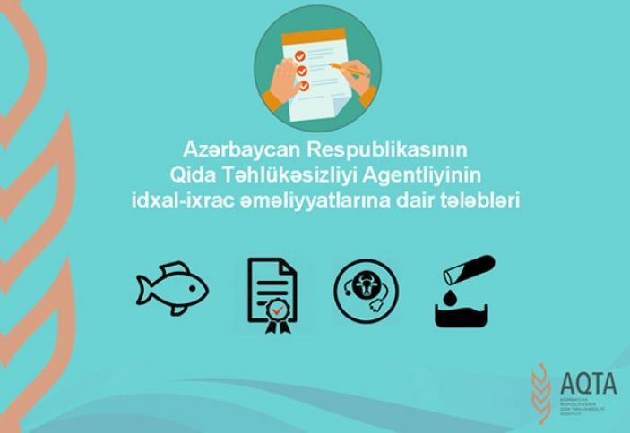 Agentlik idxal-ixrac əməliyyatları ilə bağlı tələbləri açıqlayıb