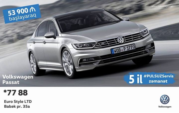Passat ilə bağlı möhtəşəm kampaniya geri qayıtdı!