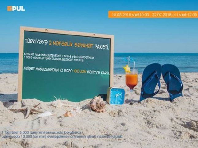 “Ödənişin nağdsız, səyahətin nağd olsun” 