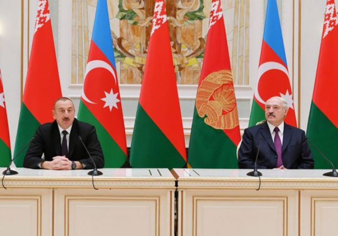 Əliyev və Lukaşenkodan birgə bəyanat  