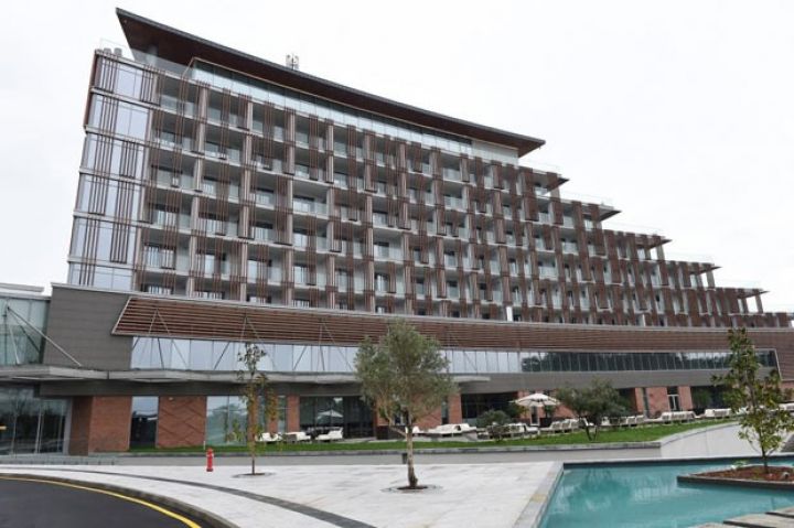 Yeni İstisu və Sağlamlıq Mərkəzi - PREZİDENTƏ TƏQDİMATI OLDU