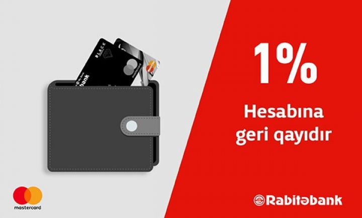 Rabitabank və Mastercard ilə sevindirəcək cashback!