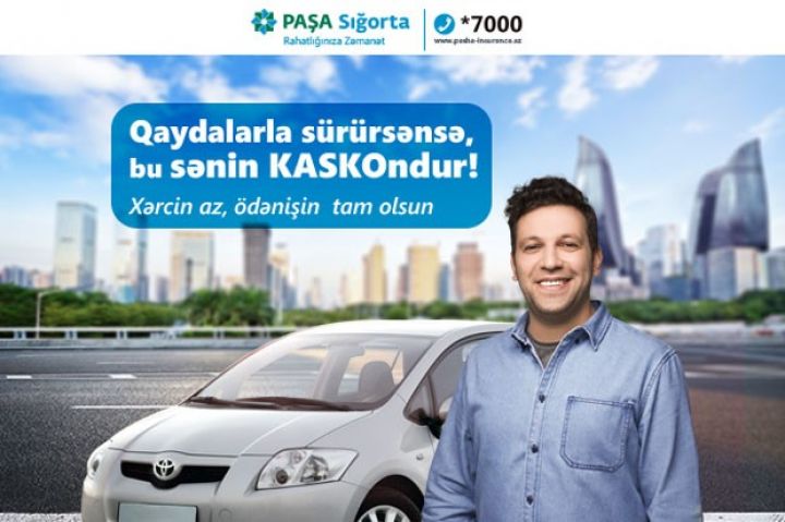 Nümunəvi sürücülər üçün yeni KASKO məhsulu - 3 DƏFƏ UCUZ