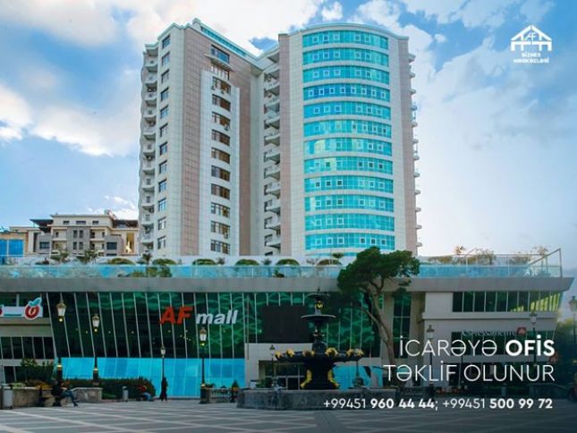 AF Biznes Mərkəzləri icarəyə ofislər təklif edir!