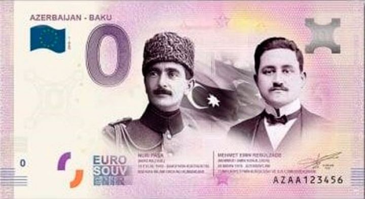 Azərbaycan Mərkəzi Bankı "0" göstərişli avro pul nişanı ilə bağlı sorğu göndərib