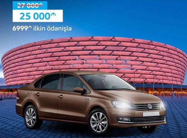 Ayda 560 manat ödənişlə yeni avtomobil - 2000 MANAT DA ENDİRİM