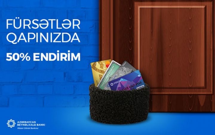 Plastik kartlarda Novruz endirimləri!