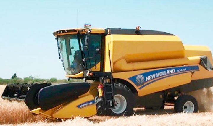 Azərbaycanda taxıl biçininə başlandı