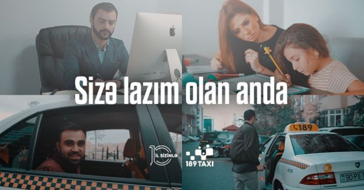 Lazım olan anda 189 TAXİ sizinlədir  – VİDEO 
