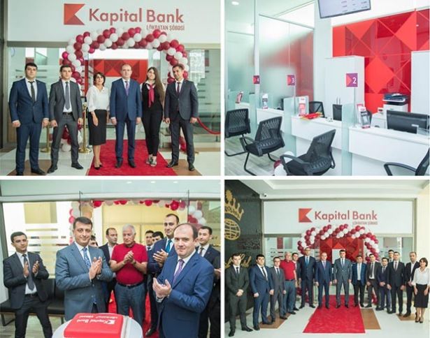 "Kapital Bank" fərqli konsepsiyalı Lökbatan şöbəsini təqdim etdi