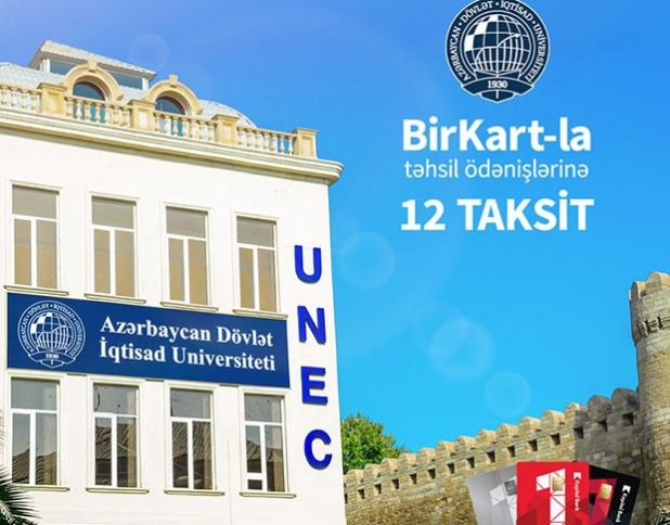 BirKart-la UNEC-də təhsil haqqını hissə-hissə ödəmək olar