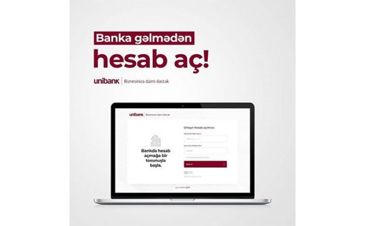 Karantin dövründə 100-dək sahibkar Unibankda onlayn hesab açıb