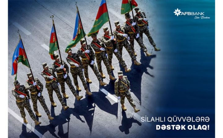 “AFB Bank” Silahlı Qüvvələrə 200 min manat yardım ayırdı