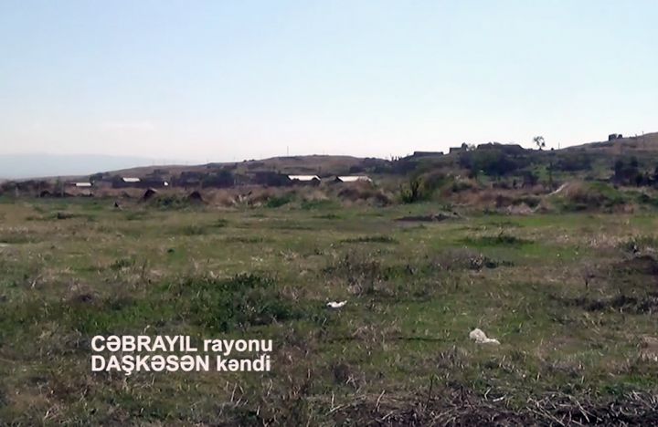 Cəbrayılın Daşkəsən kəndindən görüntülər - VİDEO