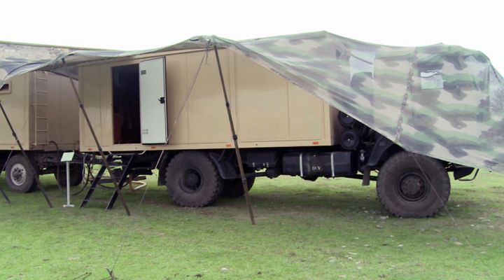 Qoşunlar üçün səyyar təminat məntəqələri yaradılıb – VİDEO