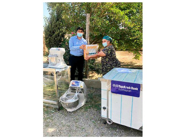 “Yapı Kredi Bank Azərbaycan”dan 9 aztəminatlı ailəyə dəstək