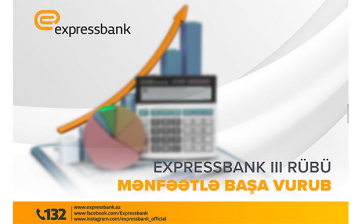 Expressbank 2020–ci ilin 9 ayını mənfəətlə başa vurub