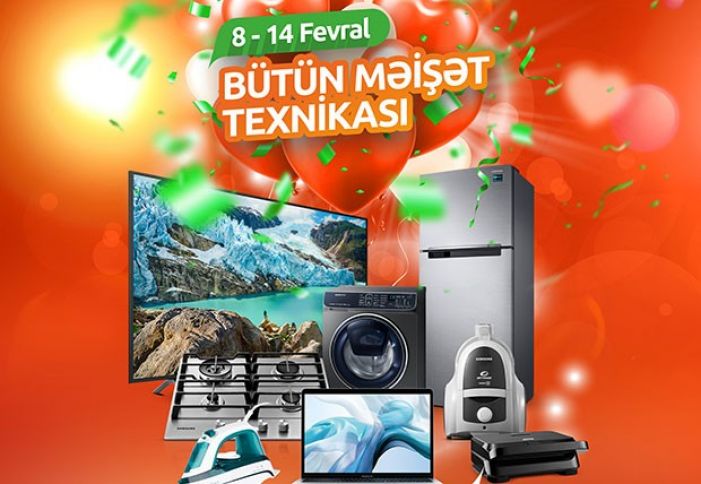 Telefon və məişət texnikası almaq istəyənlərə İrşad Electronics-dən xəbər var - QIYMƏTLƏR