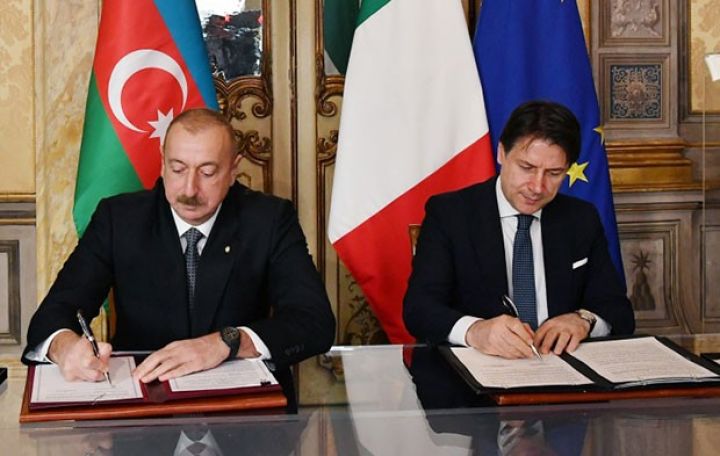 Azərbaycan-İtaliya sənədləri mübadilə edildi - SİYAHI
