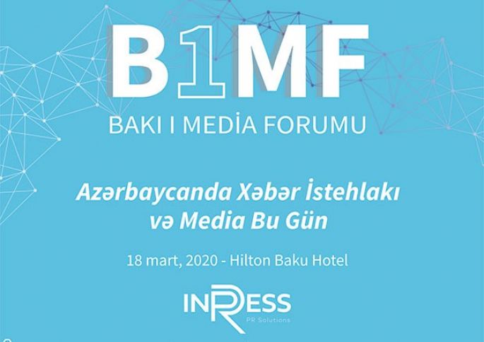 Bakı 1-ci Media Forumu keçiriləcək