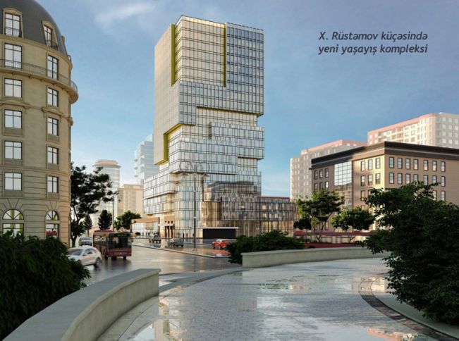 Bakı Ağ Şəhərin yeni kvartalında tikinti işlərinə başlanılıb