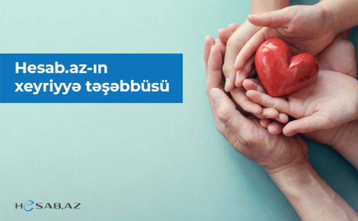 Hesab.az-ın xeyriyyə təşəbbüsü