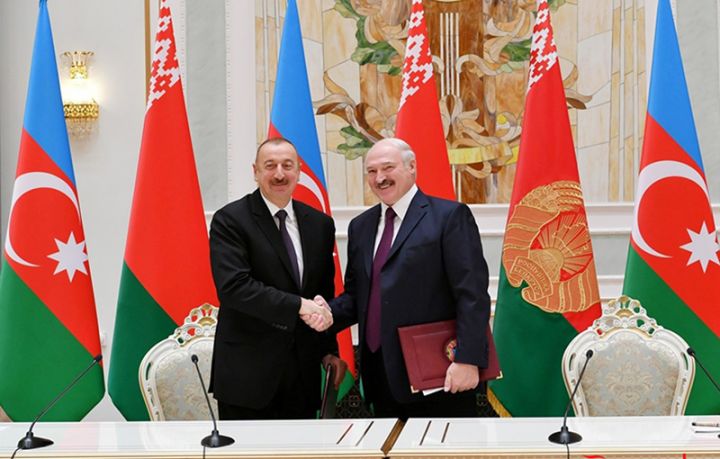 Azərbaycan-Belarus sənədləri imzalanıb