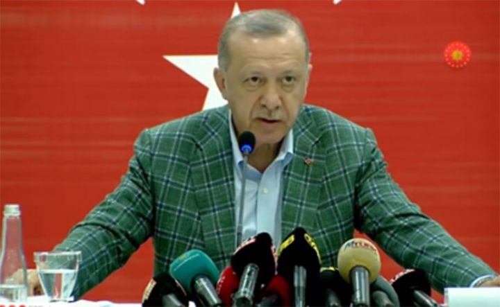 Ərdoğan Əliyevə təşəkkür etdi