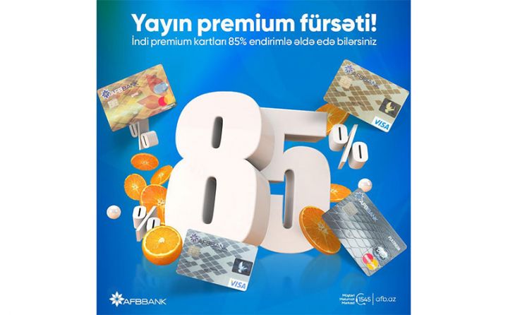 “AFB Bank”dan Yayın Premium fürsəti