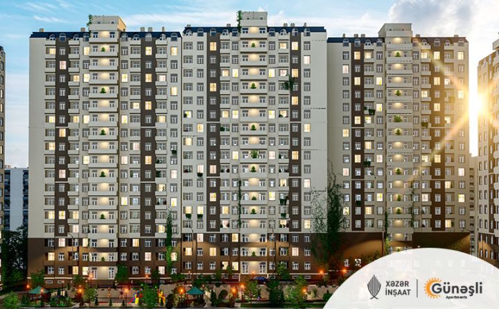 "Xəzər İnşaat"dan dəniz mənzərəli, tam təmirli mənzillər!