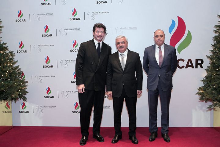 SOCAR Tbilisidə təntənəli mərasim keçirib - FOTOLAR