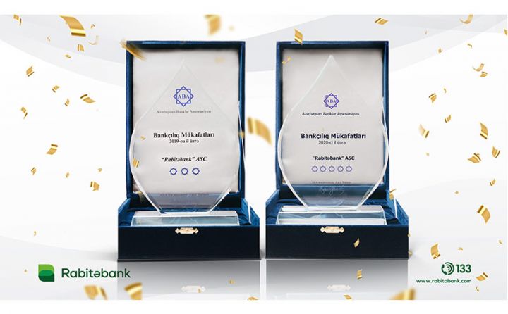 Rabitəbank 8 nominasiyada mükafatlandırılıb