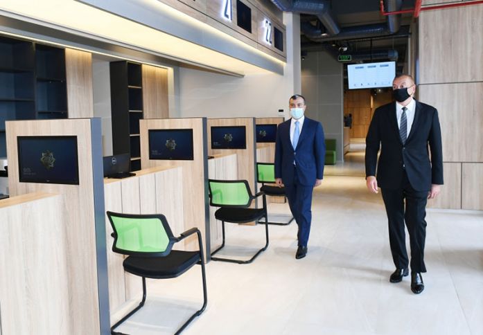 Prezident DOST Mərkəzinin açılışında iştirak etdi