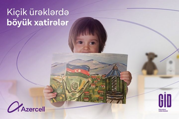 Azercell 1 iyun Uşaqların Beynəlxalq Müdafiəsi günü münasibətilə şəhid övladları üçün sosial layihə keçirib