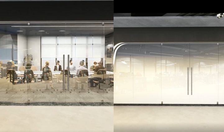 Azərbaycanda ağıllı şüşələrin istehsalına başlanıb - şəffaf görünüşdən mat görünüşə keçir - VİDEO