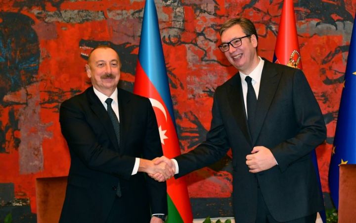 Serbiya Prezidenti Azərbaycana gəldi
