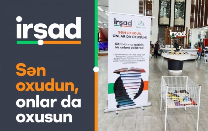 Sən oxudun, onlar da oxusun! Kitab toplama kampaniyası davam edir