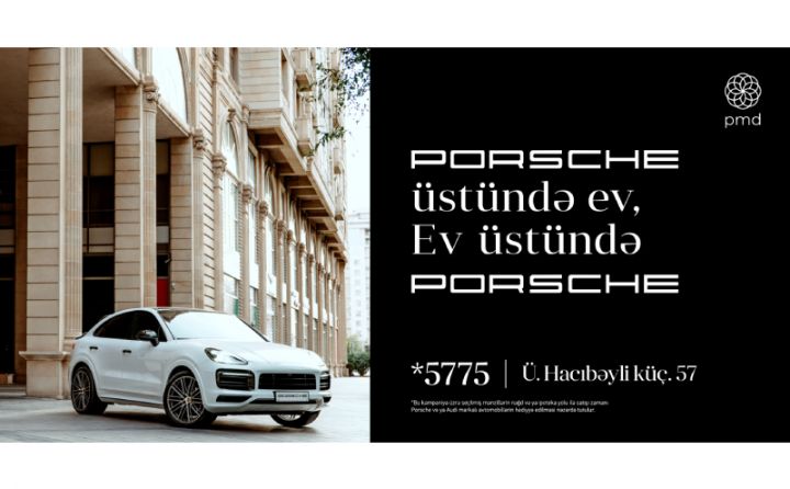 Azərbaycanda İLK: Mənzil alana, son model Porsche hədiyyə!