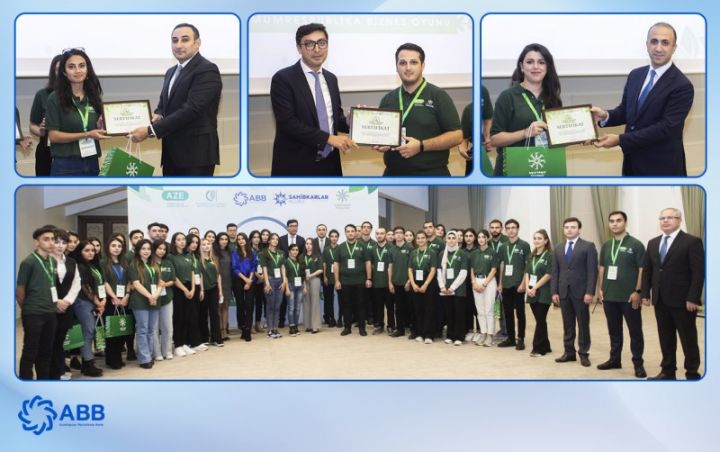 ABB-nin dəstəyi ilə Ümumrespublika Biznes Oyununun qalibləri seçildi