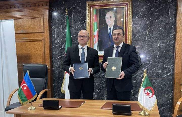 Azərbaycan və Əlcəzair arasında neft-qaz sahəsində əməkdaşlıq sənədi imzalanıb