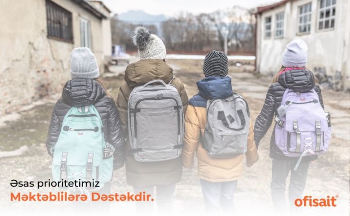 İnci şirkətlər qrupundan məktəbli şagirdlərə dəstək